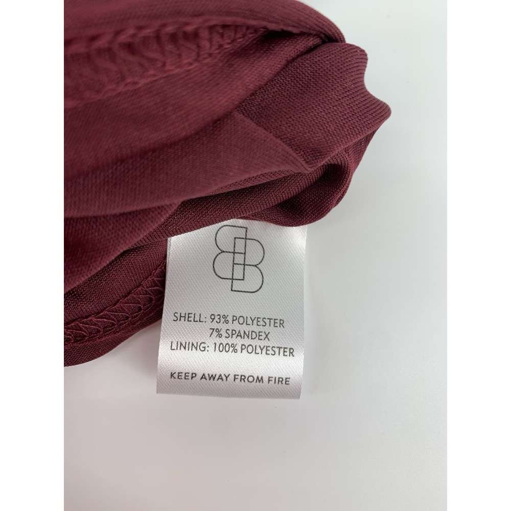 Baltic Born Dress Women Small Red Garnet Velvet Velour Maxi Romantic Evening NEW - Picture 6 of 10